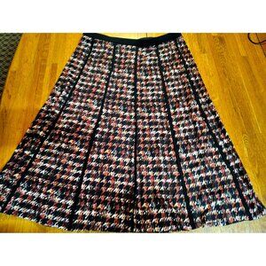 New York clothing company herringbone light flowy stretchy skirt gothy whimsical